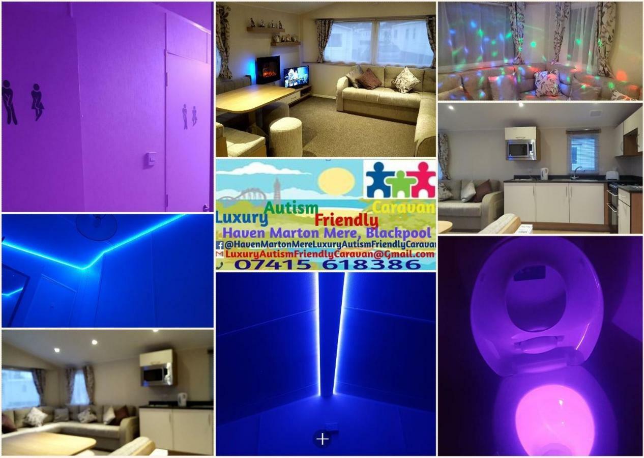 Haven Marton Mere Luxury Autism Friendly Caravan Blackpool Exterior foto